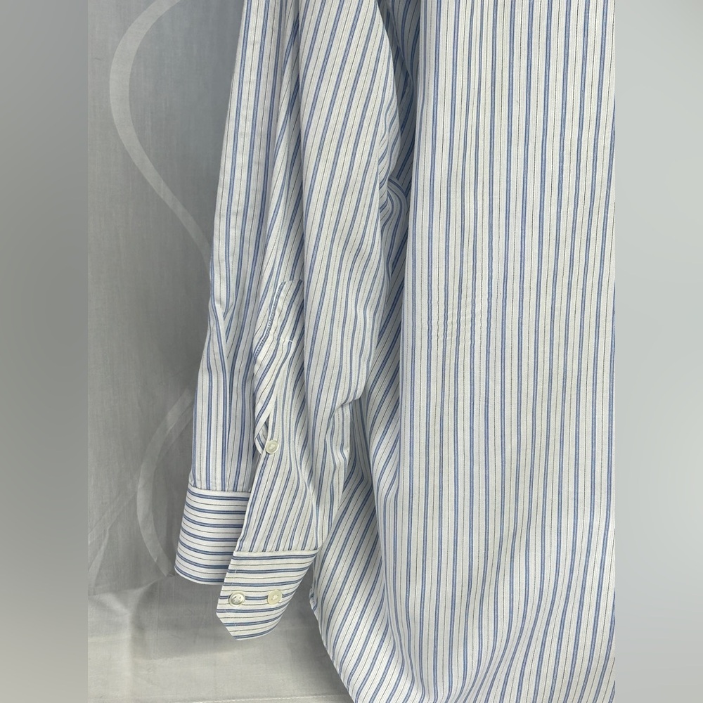 Hugo Boss - Men's Striped Button-Down Shirt - Picture 8 of 8